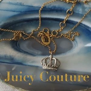 Juicy Couture Gold Tone 💛 & Slv.Crown Necklace 👑